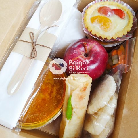 Aqiqah Si Kecil Tambah Snacks