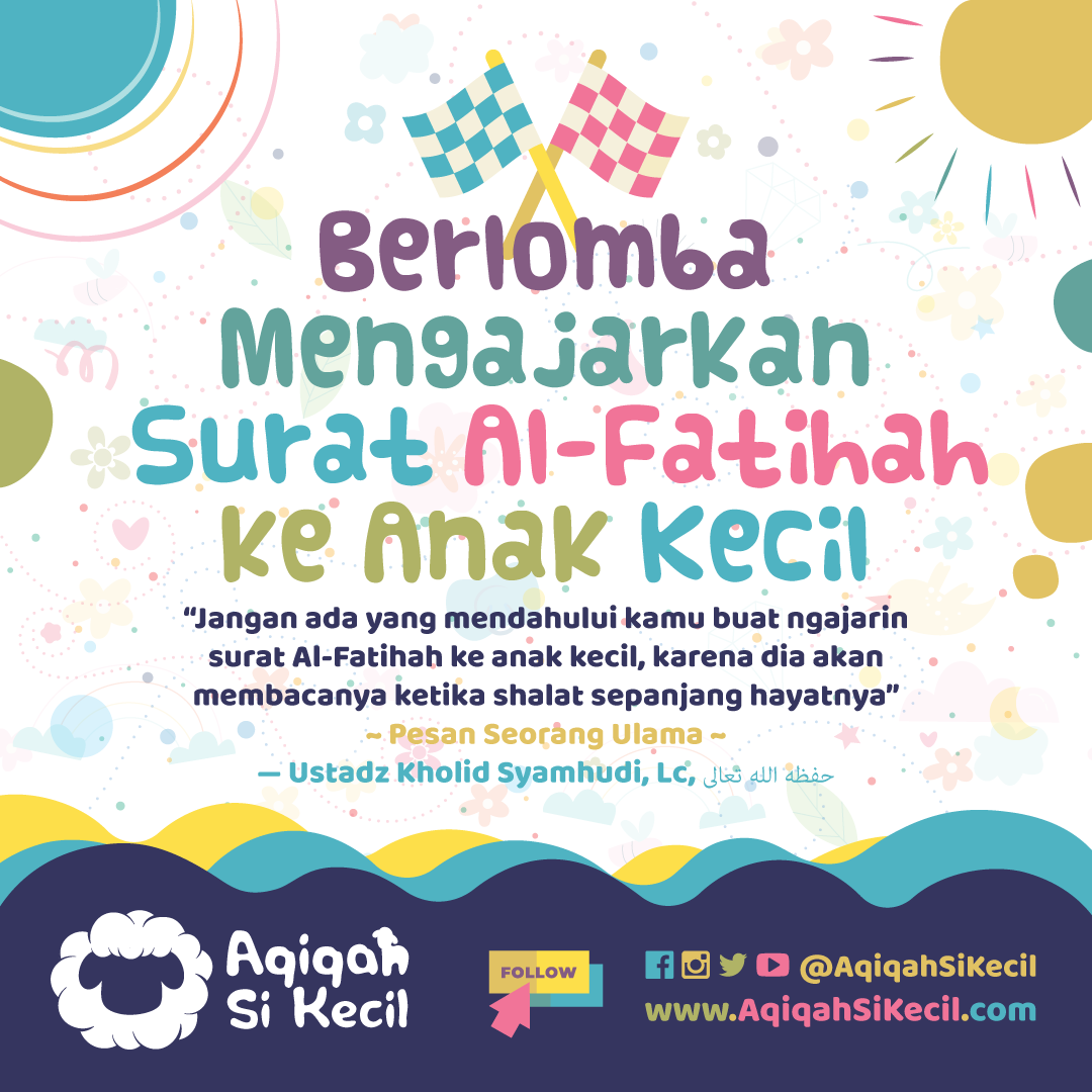 BERLOMBA MENGAJARKAN SURAT AL FATIHAH KE ANAK